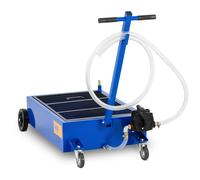 Mobile Oil Drain Pan 75 L Hand Pump - Oil Change Tools by MSW