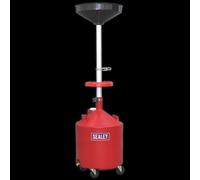 Mobile Oil Drainer 80L - Gravity Discharge