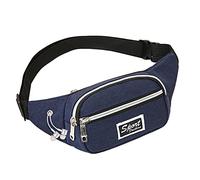 Mobile Outdoor Bag Pocket Phone Women's Wallet Men's Multifunctional Sports And Waist Packs Pack plus Size Waist Clear (Blue, 28X4X10)