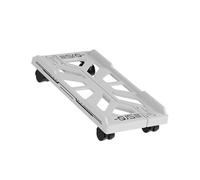 Mobile PC Cart Stand Replacement Computer Tower Metal Rolling Adjustable Mobile CPU Holder 4 Caster Wheels Adjustable Tower Mount