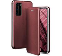 Mobile phone bag for Huawei P40 protective book case card slot thin mobile case