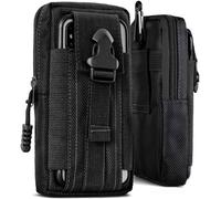 Mobile phone belt bag for Microsoft Lumia 640 XL nylon belt bag case clip pouch
