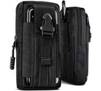 Mobile phone belt bag for Motorola Moto G05 nylon belt bag case clip pouch