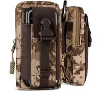 Mobile phone belt bag for Nokia 800 tough nylon belt bag protective case clip...