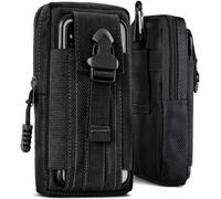 Mobile phone belt bag for Nokia 800 tough nylon belt bag protective case clip...