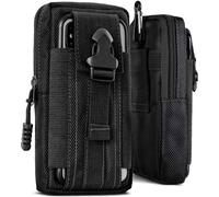 Mobile phone belt bag for Realme GT 7T nylon belt bag outdoor case clip pouch