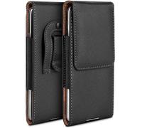Mobile Phone Belt Pouch For OnePlus 15R PU Leather Phone Case Belt Loop