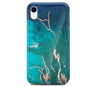 Mobile phone case for Apple iPhone XR case marble look cover protective silic...