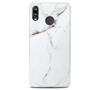 Mobile phone case for Huawei P20 Lite marble-look cover protective silicone case