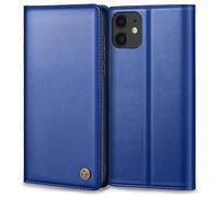 Mobile Phone Case for iPhone 11 Case, Premium Leather Protective Case for iPhone 11 Case Wallet Card Slot Stand Function Foldable Flip Case for iPhone 11 Case, Royal Blue