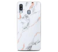 Mobile phone case for Samsung Galaxy A40 case marble look cover slim silicone...