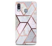 Mobile phone case for Samsung Galaxy A40 case marble look cover slim silicone...