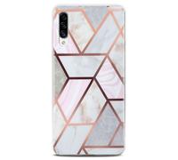 Mobile phone case for Samsung Galaxy A50 / A30s case marble look cover silico...