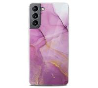 Mobile phone case for Samsung Galaxy S21 case marble look cover slim silicone...