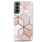 Mobile phone case for Samsung Galaxy S21 Plus case marble look cover silicone...