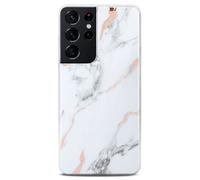 Mobile phone case for Samsung Galaxy S21 Ultra case marble look cover silicon...