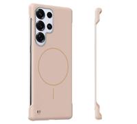 Mobile Phone Case for Samsung Galaxy S24 Ultra Case with Magnetic Compatible with Mag-Safe [Rimless] Thin Grip Non-Slip Slim Shockproof Scratch-Resistant Mobile Phone Case Protective Case for Samsung
