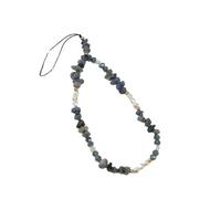 Mobile Phone Chain Crystal Beads Wrist for Keys Mobile Phone | 14 cm mobile phone strap, short lanyard, hand strap for camera, car key ring and other decorations, universal