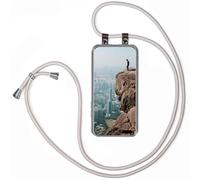 Mobile phone chain for Huawei P40 Pro Plus case with strap bumper cord...