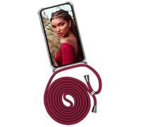 Mobile phone chain with case for Samsung Galaxy S7 Edge strap to hang rope...
