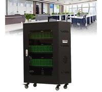 Mobile Phone Charging Cabinet with 60 SlotsSecure Cell Phone Locker Station on Wheels with Combination Lock & USB ChargingIdeal for Offices Schools and Events