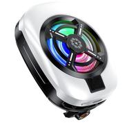 Mobile Phone Cooler - Adjustable Solid State Cooler, Low Noise Gaming & Streaming Accessories | Efficient Cooling Hardware for Live Streaming Vlog