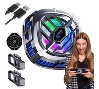 Mobile Phone Cooler - Semiconductor Technology Cooling Fan Device With Larger Coolings Area, Phones Radiator System For Heat Dissipation | High Performance Coolers For Live Streaming Intensive Tasks U