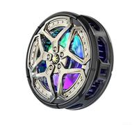 Mobile Phone Cooler, Silent Efficient Cooling Fan Radiator for Live Streaming Gaming Video Recording Smartphone Heat Dissipation Portable Clip On