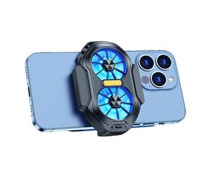 Mobile Phone Cooling Fan, Cooler with Fan and Clip for Mobile Phone - Accessory for Smartphone Heat Dissipation During Video Games and Music