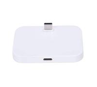 Mobile Phone Desktop Type-C Charger Stand Holder Cellphone Usb-C Charging Docking Station Silver