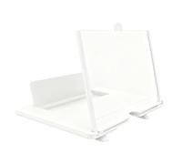 Mobile Phone Display Magnifying Device, 3D High Definition Projector for the Desktop, Mobile Screen Magnifier, for Children and Seniors for Watching Videos, for Movie Nights, Home, Travel and