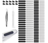 Mobile Phone Dust Cover Cleaning Set, 20 Pieces Type-C Speaker Dust Plugs Compatible with Phone Speaker Cover Mesh Dust Protection Protection Sticker Kit, Phone Charging Port Cleaner