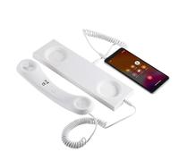 Mobile Phone Earphone | Desktop Headset with Noise Reduction and 3.5mm Socket | Desktop Phone, Home and Office Use for Seniors with Computer on the Wall