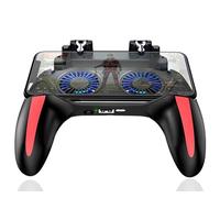 Mobile Phone Gamepad, Game Controller, Mobile Game Controller with Dual Cooling Fans, 2500mah / 5000mah Battery Optional, Suitable for 4.7-6.5 Inch Mobile Phones.(5000mah)