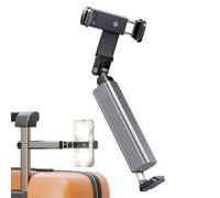 Mobile Phone Holder for Airplane Seatback, Travel Phone Holder | Hands-Free Phone Holder | 360 Degree Rotatable Foldable Airplane Phone Holder Pocket Size, Airplane Travel Accessories for Flying