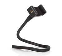 Mobile Phone Holder for Live Streaming, Flexible Foldable Mic Stand Mount for Video Recording, Adjustable Smartphone Stand for Content Creation(Black)