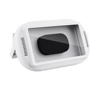Mobile Phone Holder for the Shower - 360° Rotatable Waterproof Wall Mount with Anti-Fog Touchscreen for Bathroom and Kitchen | Drill-Free Phone Holder for 4-7 Inch Phones | Improved High Defi