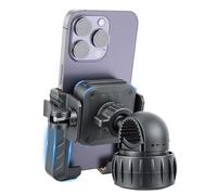 Mobile Phone Holder Motorcycle, 2026 Mobile Phone Holder Bicycle, Does Not Cover The Camera, Easy Installation, Holds Bombproof, 360° Rotatable Scooter Holder for iPhone 17 16 15 Pro Samsung