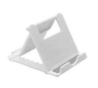 Mobile Phone Holder - Portable Foldable, Multi-Angle Base Design, Slim Travel Stand, Stable Table Positioning Tool | With Smooth Zipper Movement For L