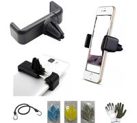 Mobile Phone Holder - SMARTPHONE-GPS-MP4 with Opening / Extension from 5.5 to 8 cm for Horizontal and Vertical Air Vents Compatible with L and R Over Discovery Sport 2.0 TD4 180 CV HSE
