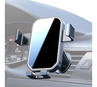 Mobile Phone Holder - Swivel Clip with Precision Gear, Secure Smartphone Holder, Double Triangle Lock Design, Non-Magnetic Mobile Holder, Corner Accessory