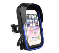 Mobile Phone Holder, Touchscreen Motorcycle Mobile Phone Holder - Motorcycle Handlebar Mobile Phone Clamp Dyhalter Improves Easy to Use Safety When Driving Significantly, Scooter Phone Clip