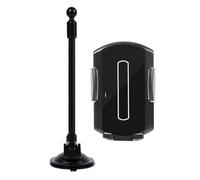 Mobile Phone Holder with Suction Cup, Dashboard Phone Holder, 360 Degree Adjustable Phone Holder for Mirror, Mobile Cradle Auto Lock for Drivers for Beginners