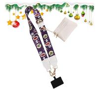 Mobile Phone Lanyard, Mobile Phone Lanyard - Christmas Phone Lanyard Strap - Elegant and Beautiful Necklace Lanyard for Travel, Business, Daily Life, School and Work