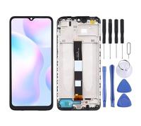 Mobile Phone LCD Display LCD Screen and Digitizer Full Assembly With Frame for Xiaomi Redmi 9A / Redmi 9C / Redmi 9C NFC/Redmi 9AT / Redmi 9i / Redmi 9 Activ/Poco C31 / Redmi 10A Repair Part