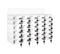 Mobile Phone Locker Box with Lock - Clear Storage Solution for Classroom, Office, and Exam Use