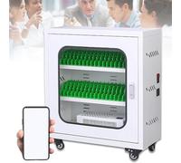 Mobile Phone Locker Charging Station 12-60 Slots for Cell Phones Portable Charging Cabinet Secure Storage Box for Devices Ideal for Offices & Events
