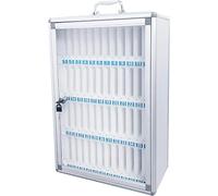 Mobile Phone Locker Mobile Phone Storage Box Acrylic Mobile Phone Holder Desktop Storage Box Wall Mounted，WallMounted Phone Lockbox Durable Aluminum Storage Organizer for Classroom Office Ex