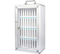 Mobile Phone Locker Mobile Phone Storage Box Acrylic Mobile Phone Holder Desktop Storage Box Wall Mounted，Transparent Mobile Storage Cabinet Secure Locker for Schools Factories & Exams Safe