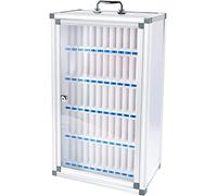 Mobile Phone Locker Mobile Phone Storage Box Acrylic Mobile Phone Holder Desktop Storage Box Wall Mounted，Aluminum Phone Storage Cabinet with 60 Slots WallMounted Lockable Phone Box Soft Lin